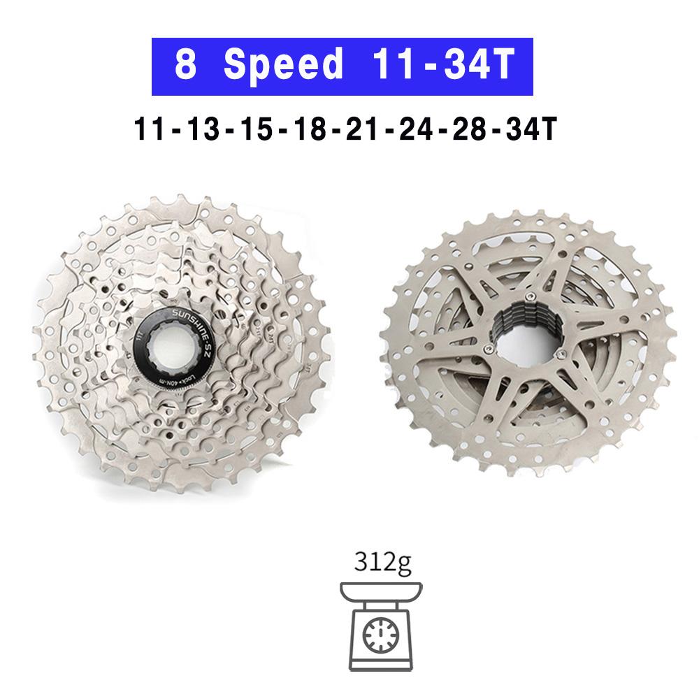 Road Bike 8 9 10 11 12 Speed Velocidade Cassette 11-25T 28T 30T 32T 34T 36T Bicycle MTB Freewheel Cassette Sprocket for HG
