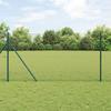 vidaXL Green Hexagonal Fence 1x100 M Steel 3352744