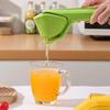 Portable ABS Manual Orange and Lemon Juicer with Pulp Separator