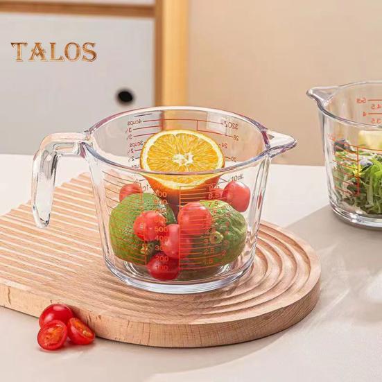 Taza medidora de vidrio con asa y pico en forma de V, vaso para chupitos, jarras para espresso, escala transparente, jarras medidoras de onzas, taza mezcladora para bar, fiesta, vino, leche