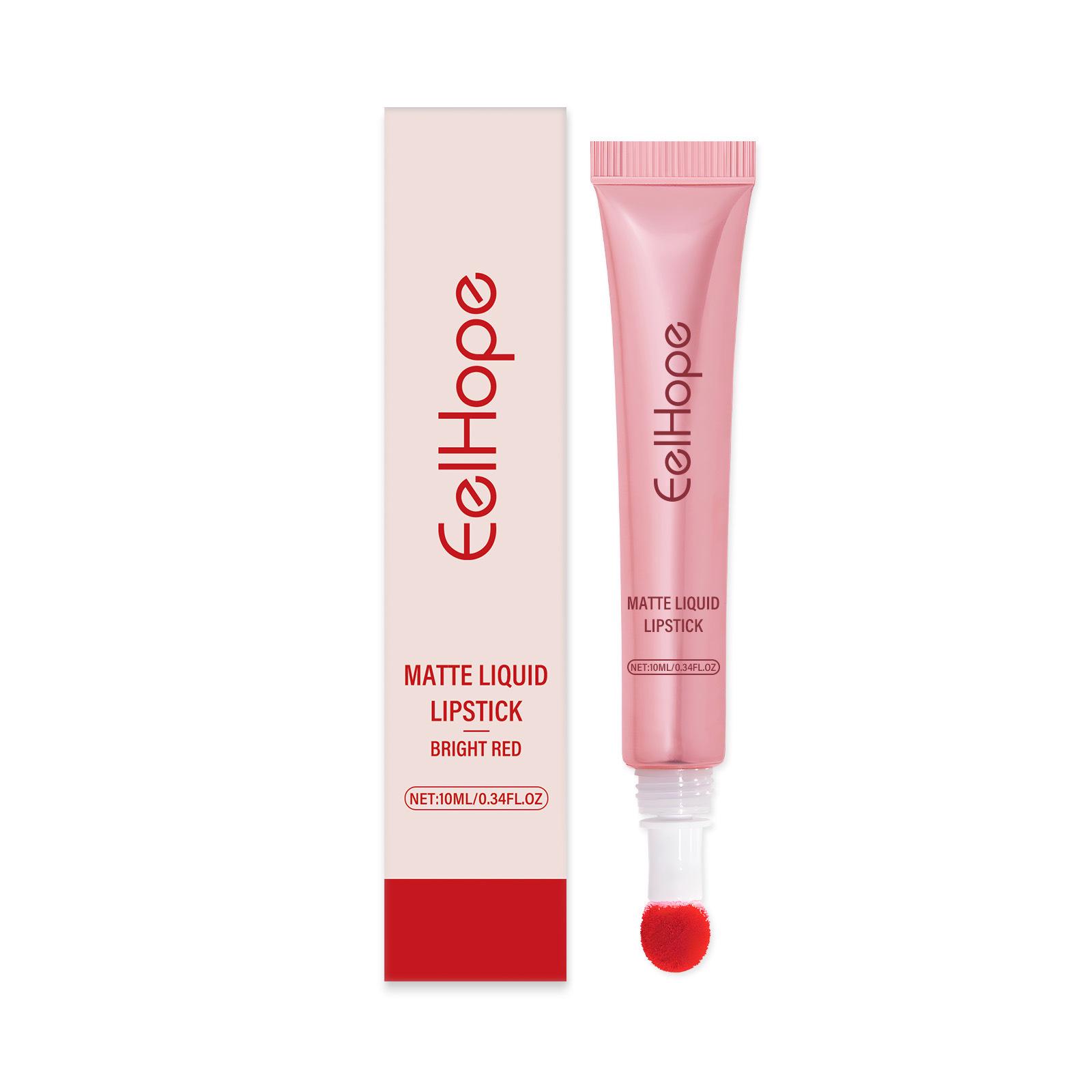 

EELHOPE Matte Liquid Lipstick - Non-Transfer, Hydrating, Easy-to-Apply, Vibrant Colors 10ML (For export only, not for domestic sale)