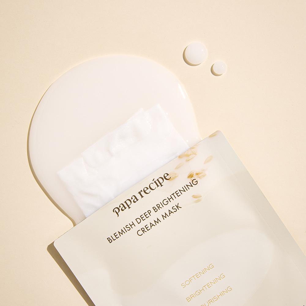 PAPA RECIPE Blemish Deep Brightening Cream Mask (10 sheets)