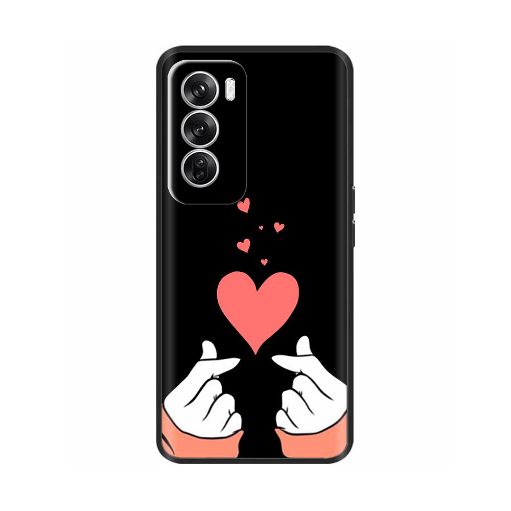 Luxury Painted Case For OPPO Reno 12 Pro Back Cover Silicone Phone Case For OPPO Reno 12 Reno12 Pro 5G Protective Shell Capas