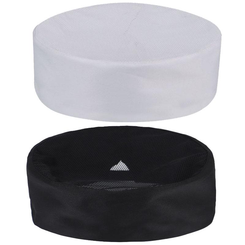 Chef Hat Flat Top - Unisex Staff Work Cap for Restaurant, Hotel, and Catering