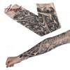 Fashionable Unisex Stretchy UV Protection Cycling Outdoor Fake Slip On Tattoo Arm Sleeve