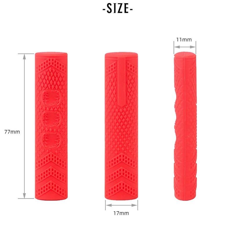 2PCS Bicycle Brake Handle Cover Silicone MTB Grips Bike Handlebar Protector Cover Anti-slip Cycling Protective Gear Accessories