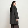 Elva' Island Women's Double-Sided Wool Blend Short Coat