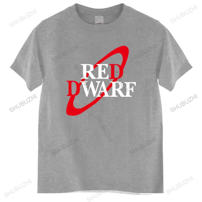 Men o-neck tshirt fashion brand t-shirt black new Red Dwarf UK Sitcom Black T-Shirt  Cool Casual pride t shirt euro size