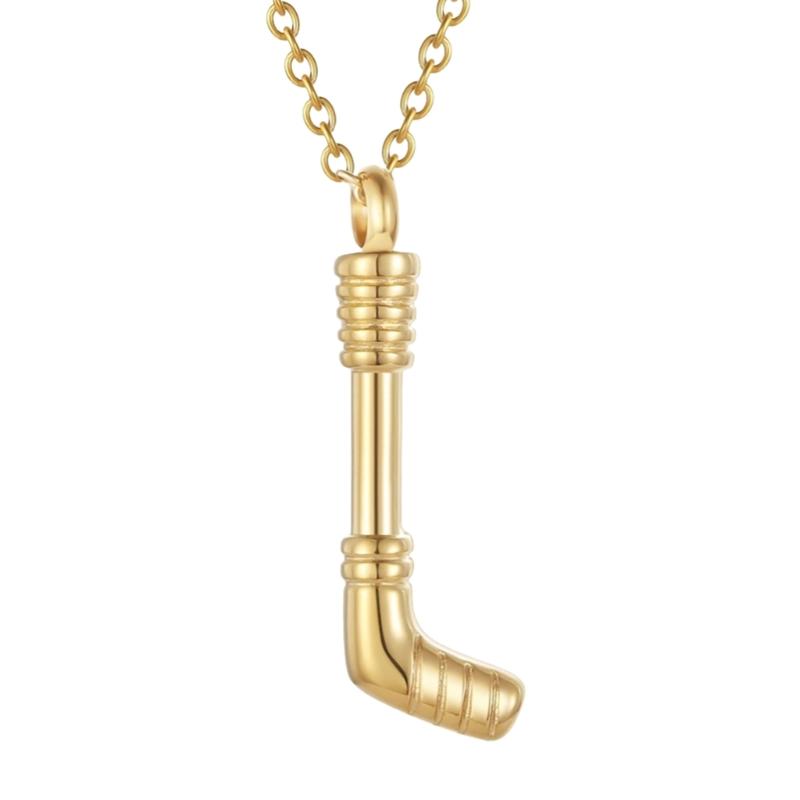 Golf Club Locket Necklace Elegant Cremation Urn Necklace for Ashes Urn Necklace Ashes Holders for Human Pet Remembrance