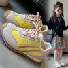 Girls' sports shoes 2025 autumn new children's Forrest Gump shoes soft-soled casual shoes boys' trendy children's student Forrest Gump shoes