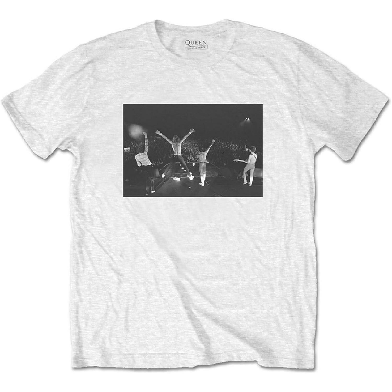 Футболка унисекс Band Monkey Queen, Снимок толпы, Многоцветная, XL XXXXXL белый