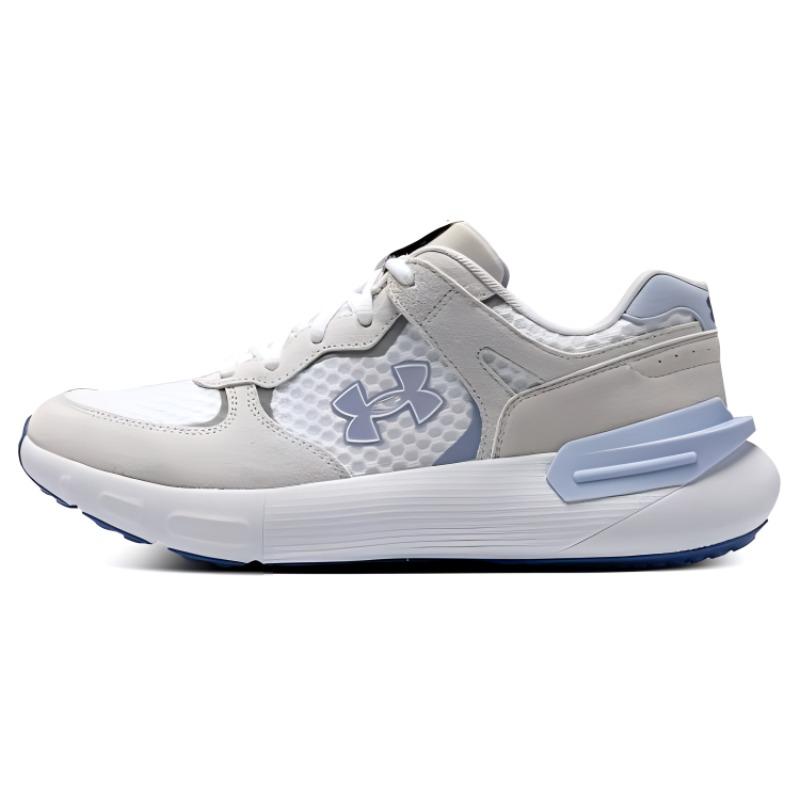 Under Armour Durable Casual Low-Top Running Shoes Unisex Sneakers White 3028616-105