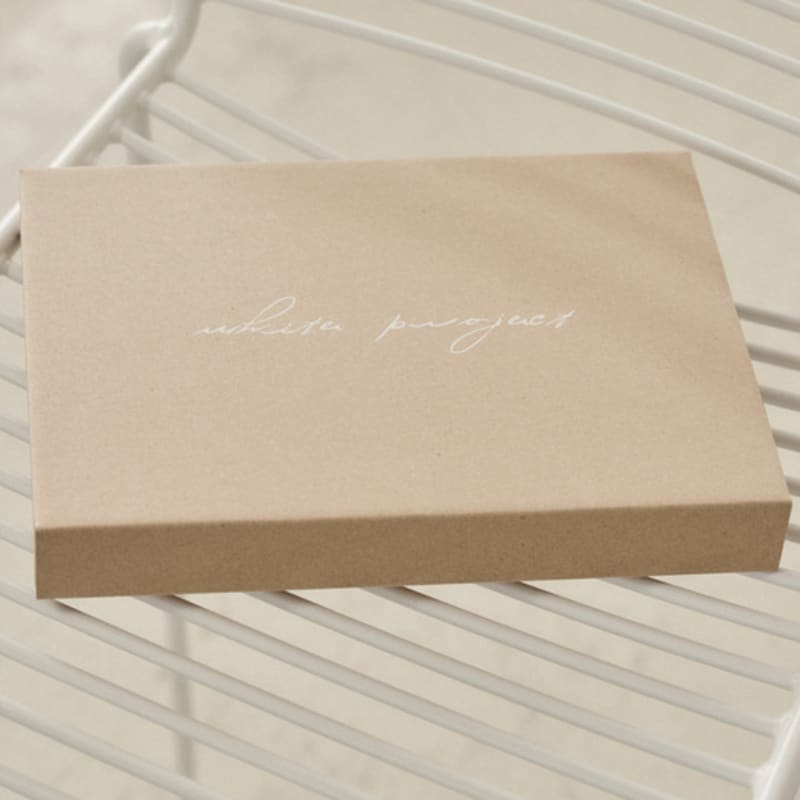 White Project  WOOL GLOVE [MUTED BEIGE]