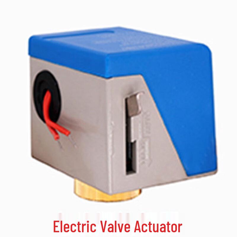 Electric Two-Way Valve with Single Actuator