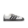 adidas Slip Resistant Abrasion Resistant Low Top Skateboard Shoes Unisex Black White HQ1802(Team800-)