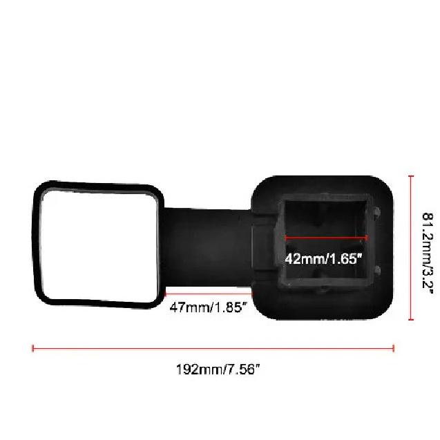 For Toyota Mercedes Ford Jeep Nissan Chevy Chevrolet RAM Dodge 82208453AB 1L2Z-17F000-CA Trail Hitch Cover Tow Plug Cap Receiver