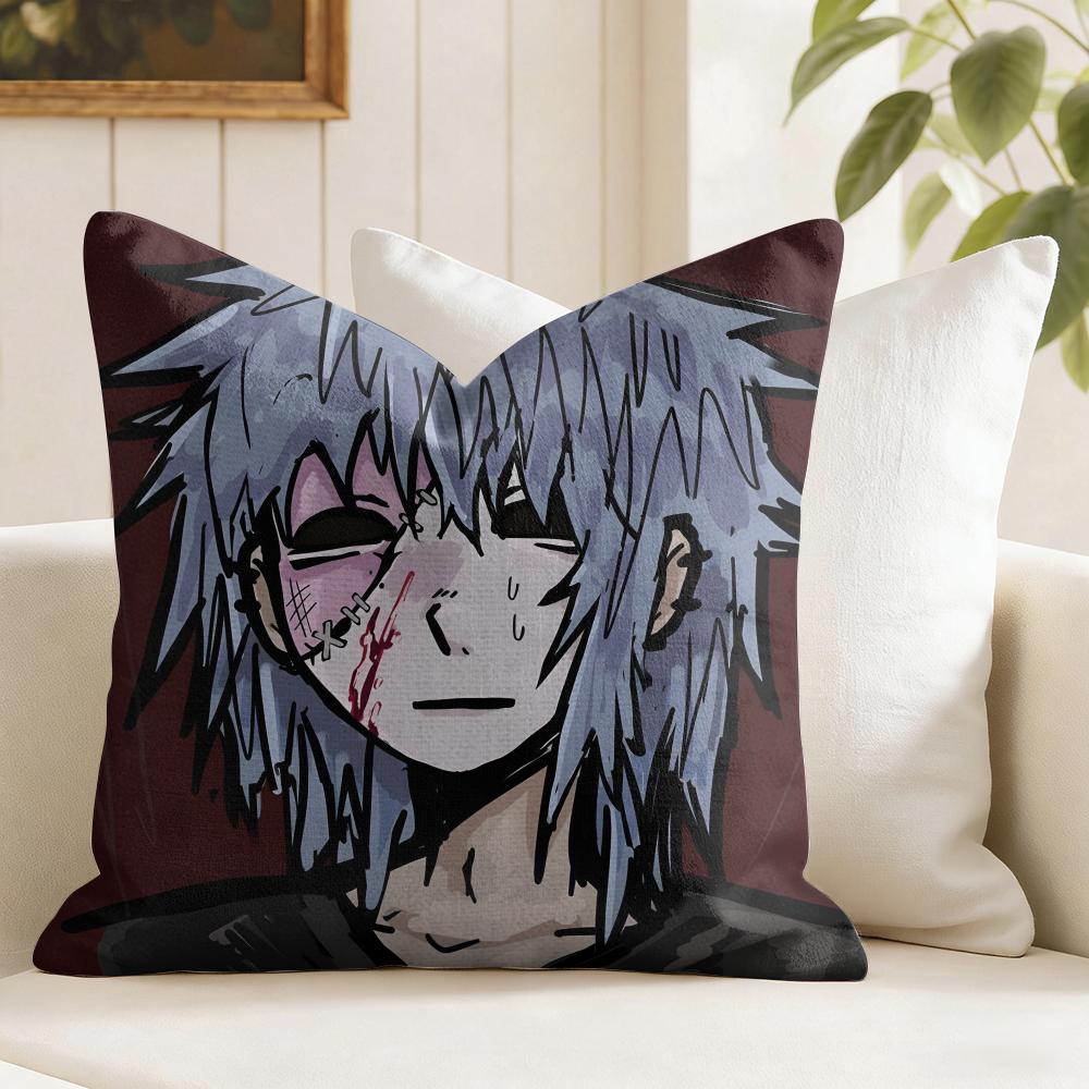Game SSally Face Cushion Cover Eco Linen Pillow Case DoubleSided Print Breathable Durable Zipper Home Decor Gift