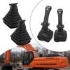 Reinforced Elastic Dust Covers Shield for Hydraulic Levers Protective Rubber Sleeves Construction Vehicle Handles 2pcs