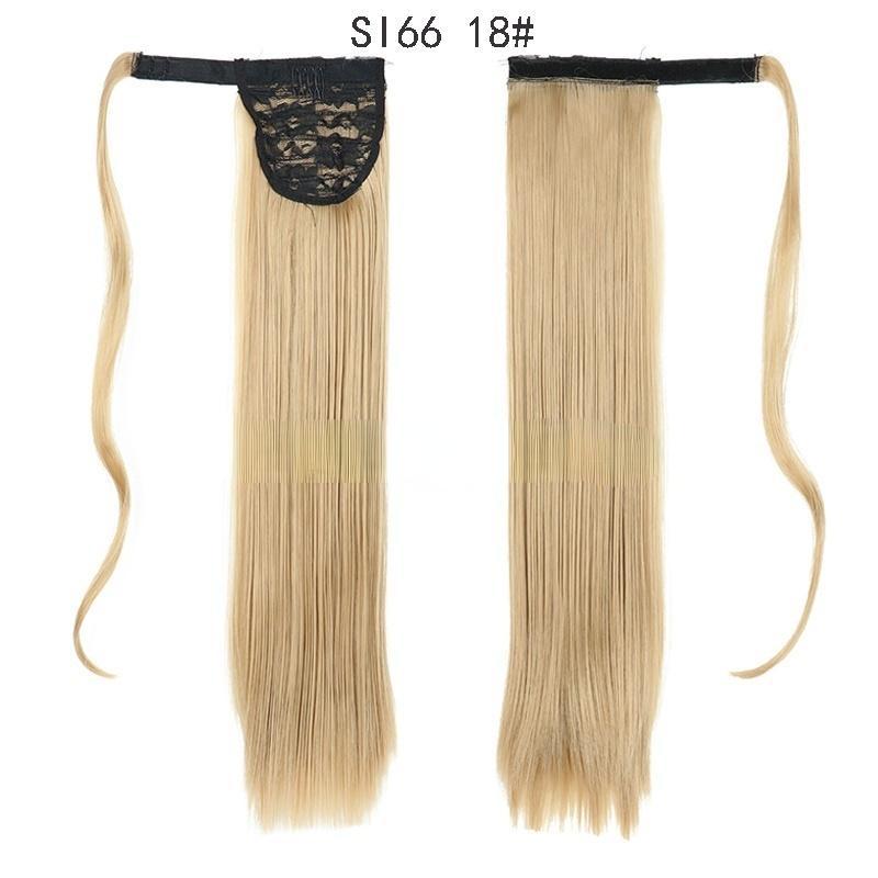 LISI HAIR Ponytail Wig Female Long Straight Hair Synthetic Hair Extension Ponytail Extension