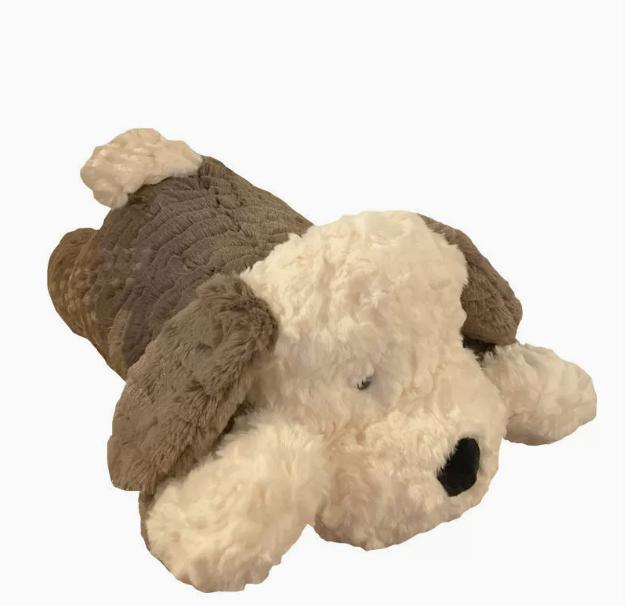 Per Tutte le Età Design Realistico Peluche Super Morbido Soffice Cane Piccolo di Peluche con Imbottitura in Cotone PP per Compleanno Sollievo dallo Stress