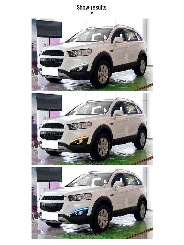 Денні ходові вогні з покажчиками поворотів для Chevrolet Captiva 2012-2014, Оновлення моделі 2015 року