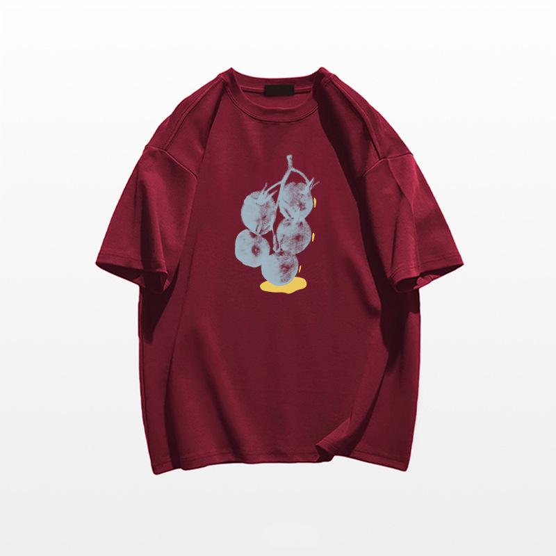 Plus Size Women's White Cotton Short Sleeve T-Shirt - Summer 2025 American Trend Loose Fit