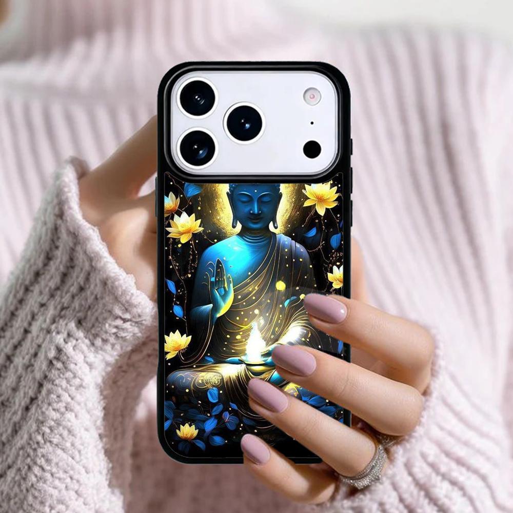 Buddhism Sakyamuni Buddha ZEN Phone Case For Apple iPhone 17 Air 16E 15 14 Plus 13 12 11 Pro Max Mini Funda Cover