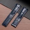 20mm 22mm 24mm dla TAG Heuer Skórzany Pasek do Zegarka Niebieski Brązowy Czarny Czerwony Bransoleta Skóra Bydlęca Damski Męski Pasek do Zegarka Akcesoria