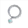 T-Familie Herzförmiges Emaille-Armband: Blaue, Rote, Rosa Herzen, Liebes-Rosenkranz, Runde Perlenkette - Perfektes Valentinstagsgeschenk für Freundin.
