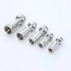 1/4 3/8'' 1/2'' 3/4'' 1''1-1/4 1-1/2 BSP Innengewinde 304 Edelstahl Sanitärer CIP-Tank Reinigungsball Rotierender Sprühball