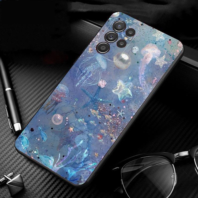 Phone Case For Samsung Galaxy S26 S25 S24 S23 S22 Ultra S23 S22 S25 Plus S24FE S23FE S26Edge Ocean Starfish