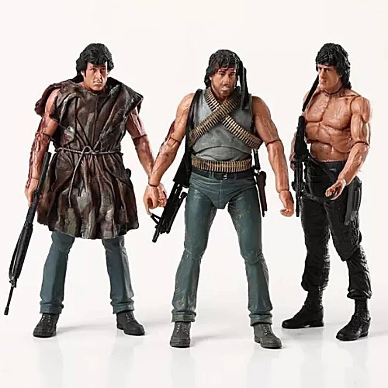 First Blood Rambo Survival Edition Sylvester Stallone 7 Inch Pvc Action Figure