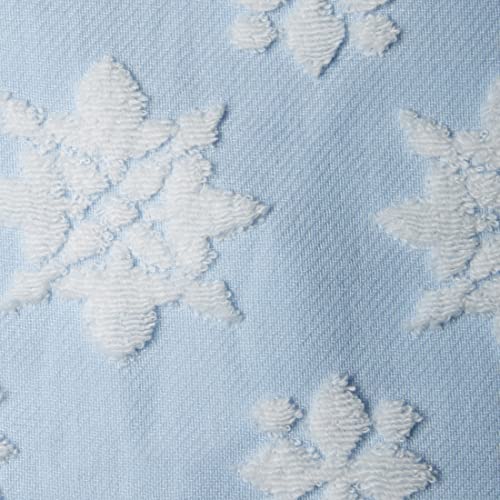 Nishikawa Bath Towel, 60x120cm, 100% Cotton, Imabari-Made, "Happy Imabari Gauze Gardenia," Blue, Made in Japan, TT11301000