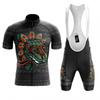 Mens Cycling Jersey Shorts Set Quick-Dry Breathable Road Bike Apparel