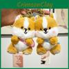 Creative Cartoon Corgi Dog Plush Toy Bag Keychain Pendant Decoration Small Gift
