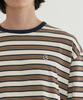 Covernat Multi-Stripe Long Sleeve Beige