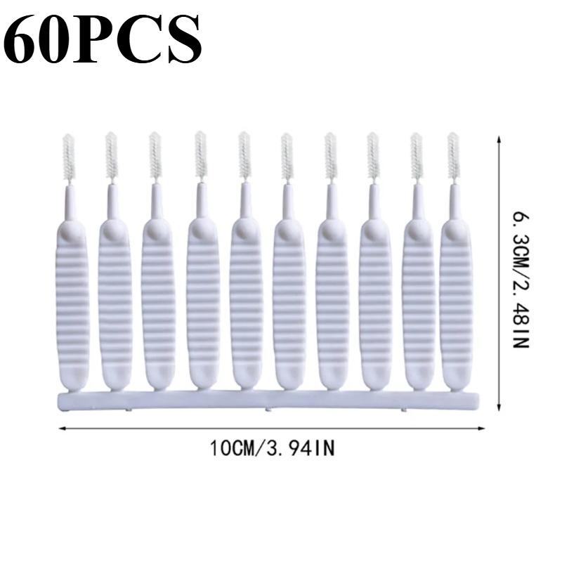 100PCS Shower Head Cleaning Brush Anti-clogging Small Brush Mobile Phone Hole Cleaning Tools Keyboard Gap Washing Accessorie