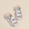 Girls Sandals Korean Version of Little Girl Open-toed Princess Shoes Summer 2025 New Student Versatile Beach Shoes Fashion