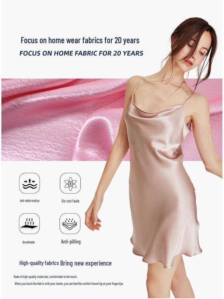 1025 Shiny Crinkle Bright Silk Satin Fabric for Pajamas & Dresses