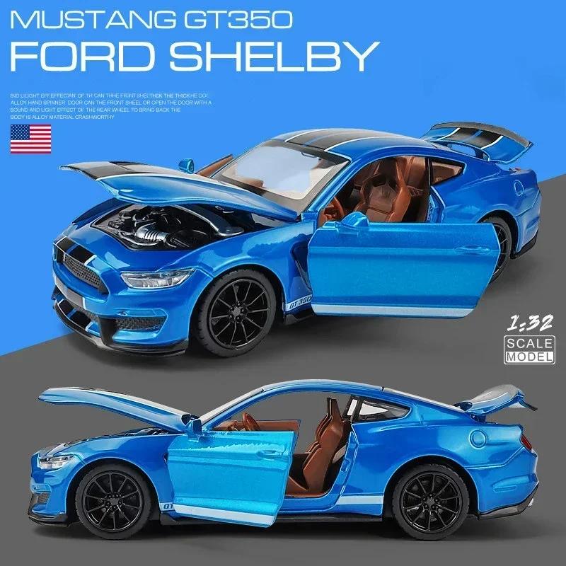 

1:32 Високоімітаційна Суперкар Форд Мустанг Шелбі GT350 GT500 Модні Прикраси, Моделі Автомобілів зі Сплаву, Іграшки, Колекційні Предмети