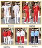 Custom Chinese Team Sportswear Set – Spring/Autumn Fitness Suit for Men, Women, Couples, and Students