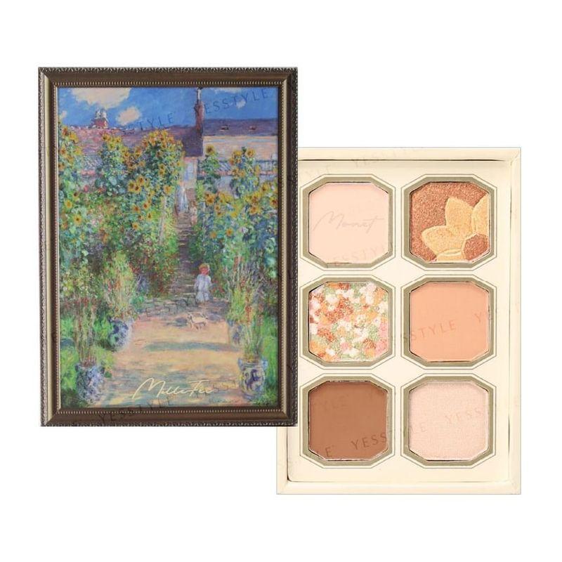 MilleFee - Monet's Painting Eyeshadow Palette 05 Painter's Garden
