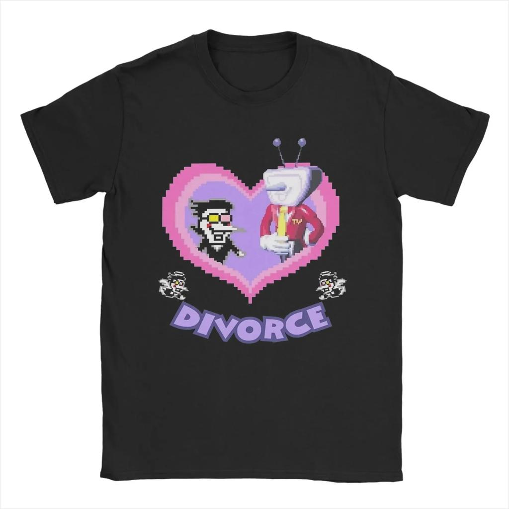 2026 I Love My Girlfriend Mr Tenna T Shirt Summer Deltarune Game Spamton Harajuku TShirts Couple Tees Short Sleeve Tshirt