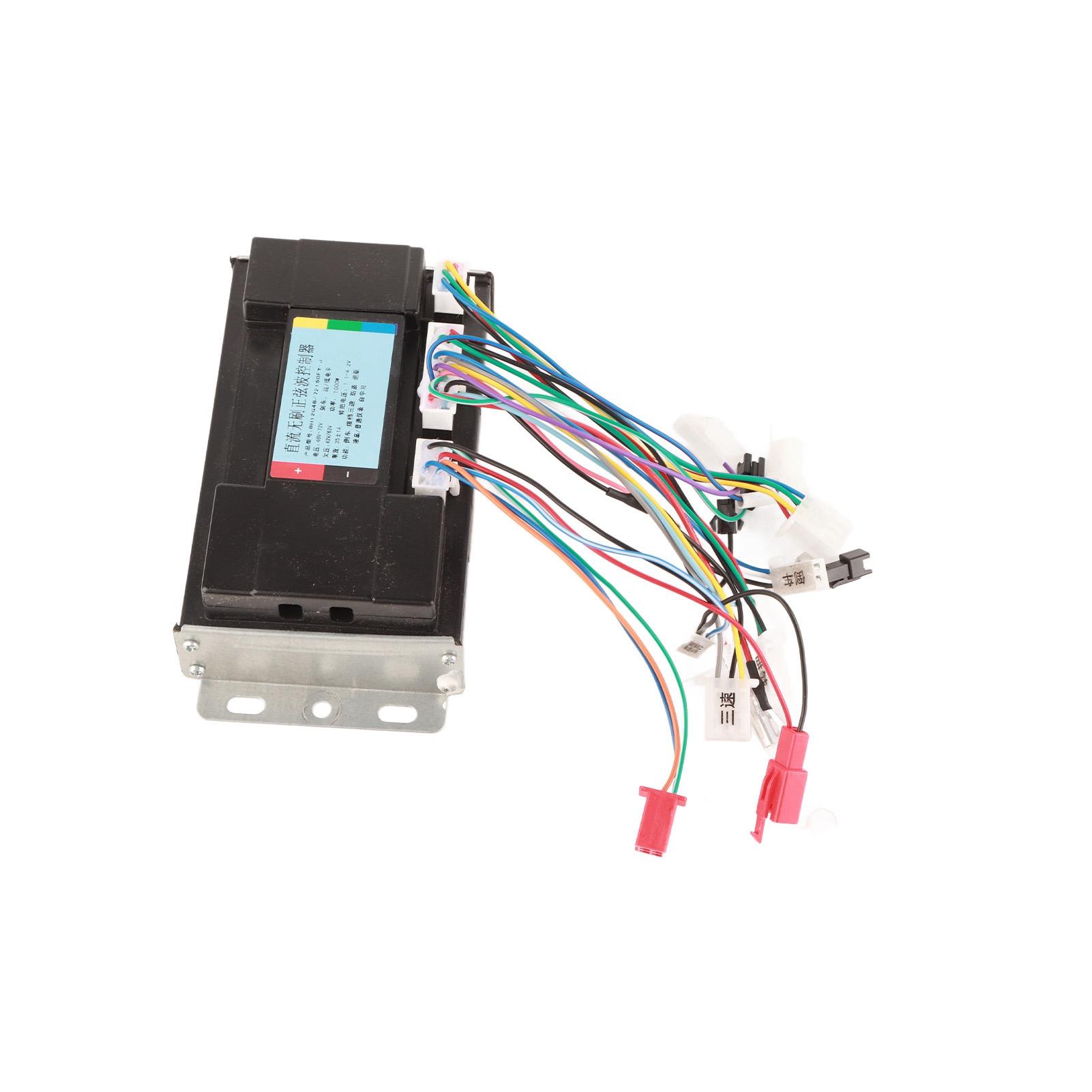 

1000W Brushless Motor Controller Sine Wave Motor Speed Controller for Electric Bike Scooter 48‑72V