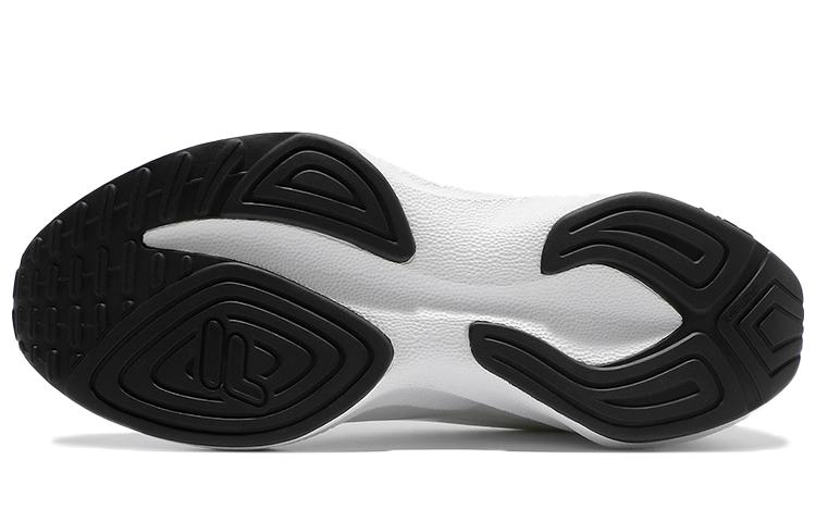 Men's Sneakers FILA Cushioning Abrasion Resistant Breathable Coverage Low top Running Shoes Unisex White Black