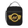 Motorcycle S-Simsons Insulated Lunch Bag for Women Children Portable Food Boxes Thermal Lunch Box Tote