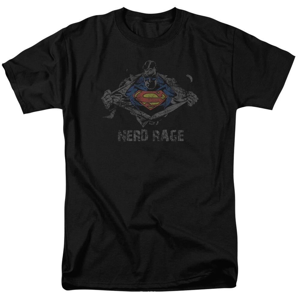 

Superman Nerd Rage T-Shirt - Regular or Tank - to 6X M