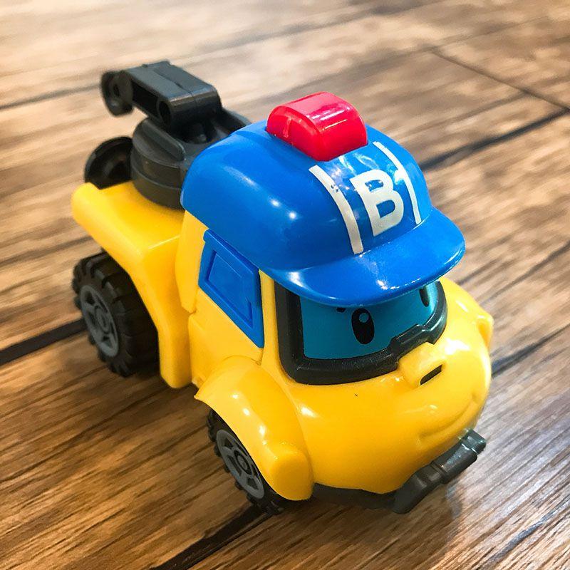 High-quality Robocar Poli Roy Amber Transformers Robot Action Figures Car Bus Set