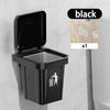 Wall-Mounted Ashtray Stylish Stainless Steel Trash Can Shaped Toilet AshTray No Drilling Required for Hotel Home Decor Ashtray