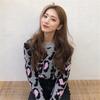 RUGOD Vintage Fashion Leopard Women Sweaters Knitted Warm Winter Clothes Casual O-Neck Pullover Pull